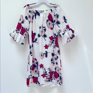 Popreal Off-Shoulder Floral Dress